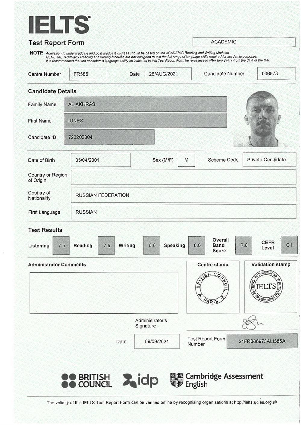 IELTS
