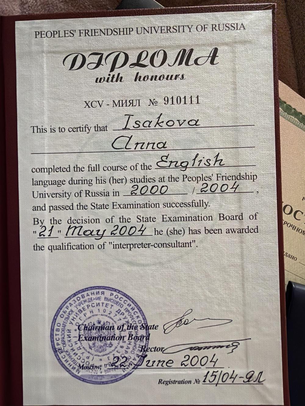 диплом