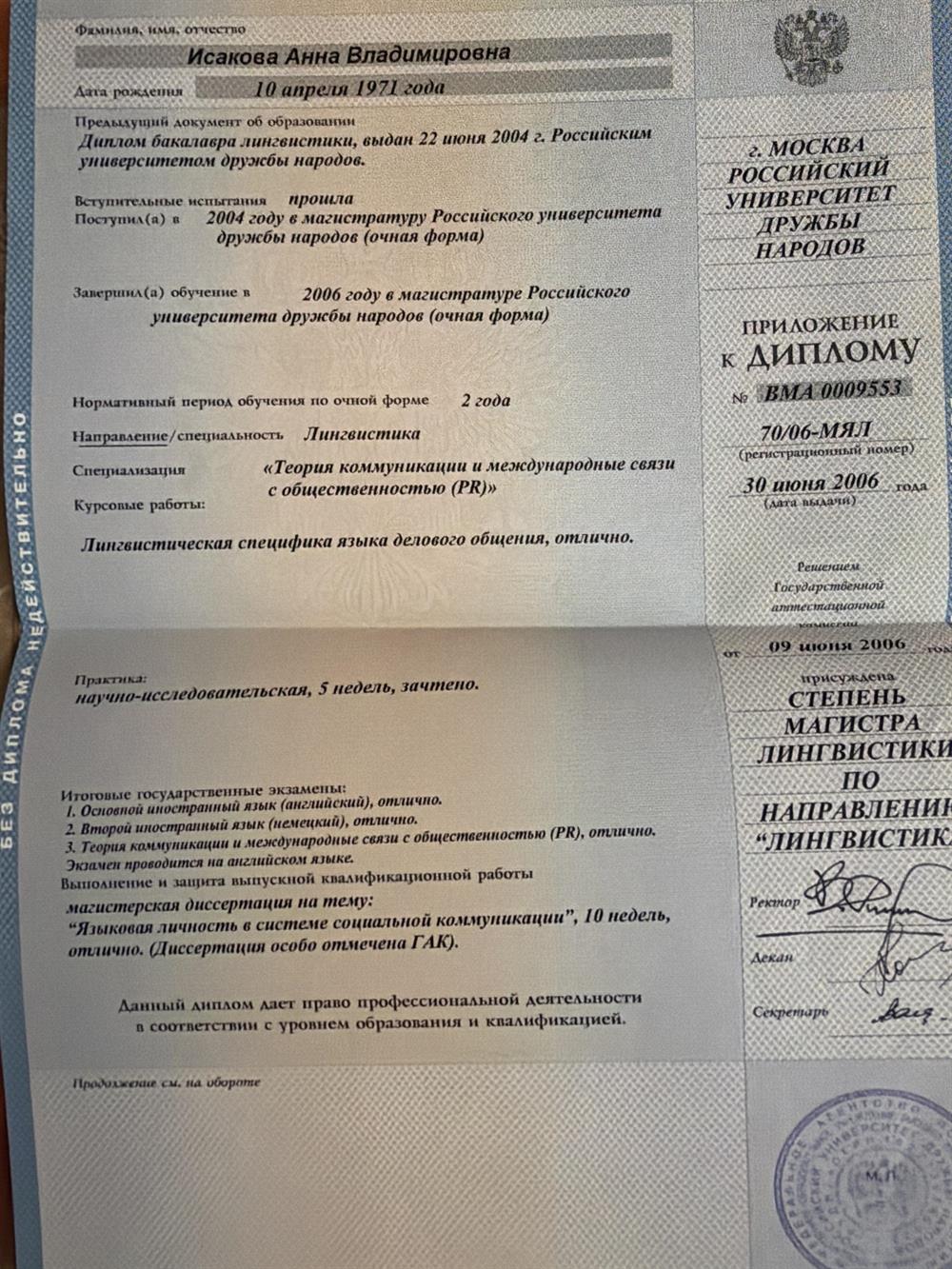 диплом