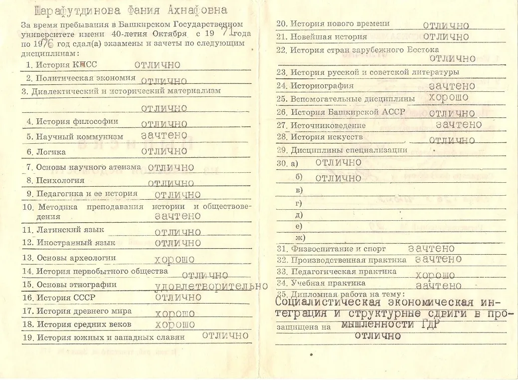 Выписка