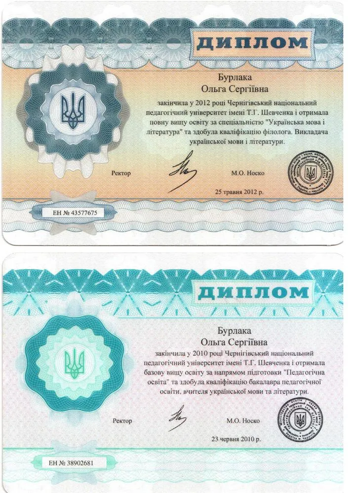 Дипломы