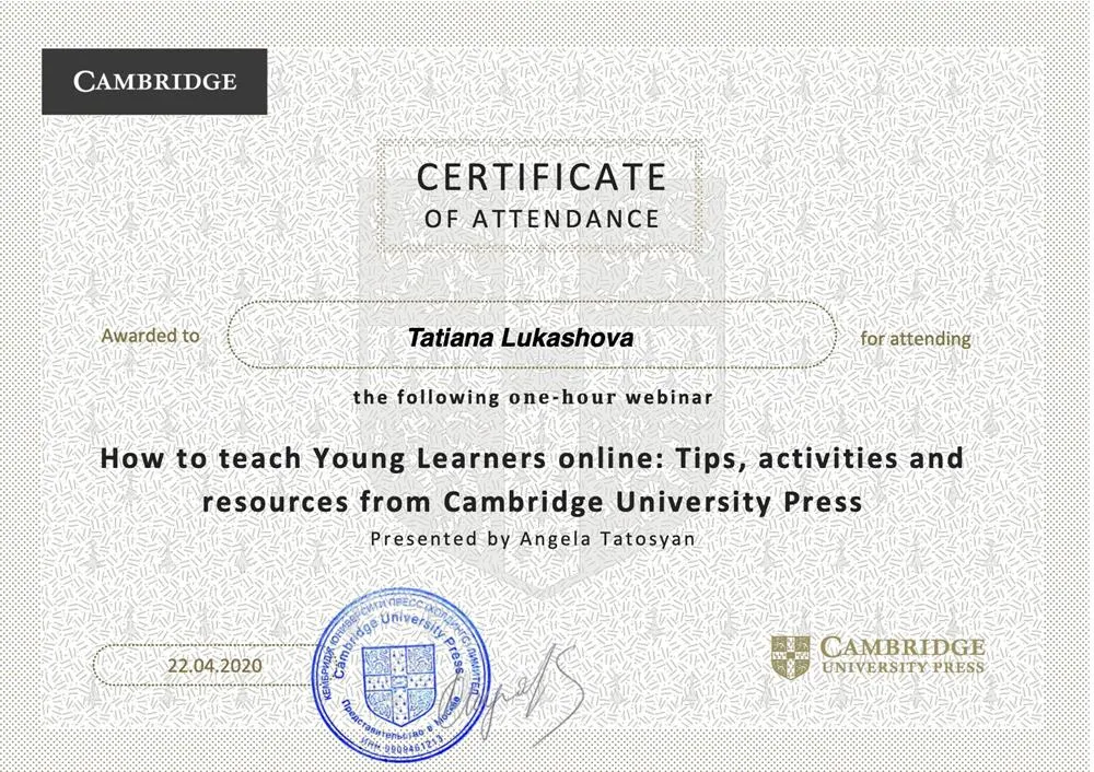 CUP| How to teach Young Learners online