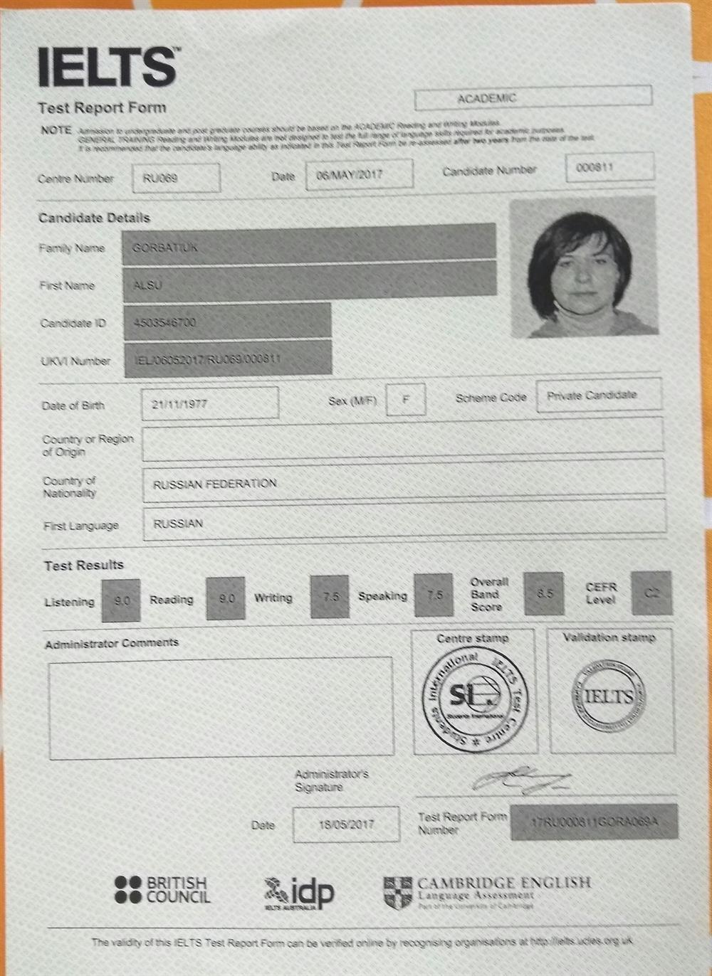 IELTS Academic