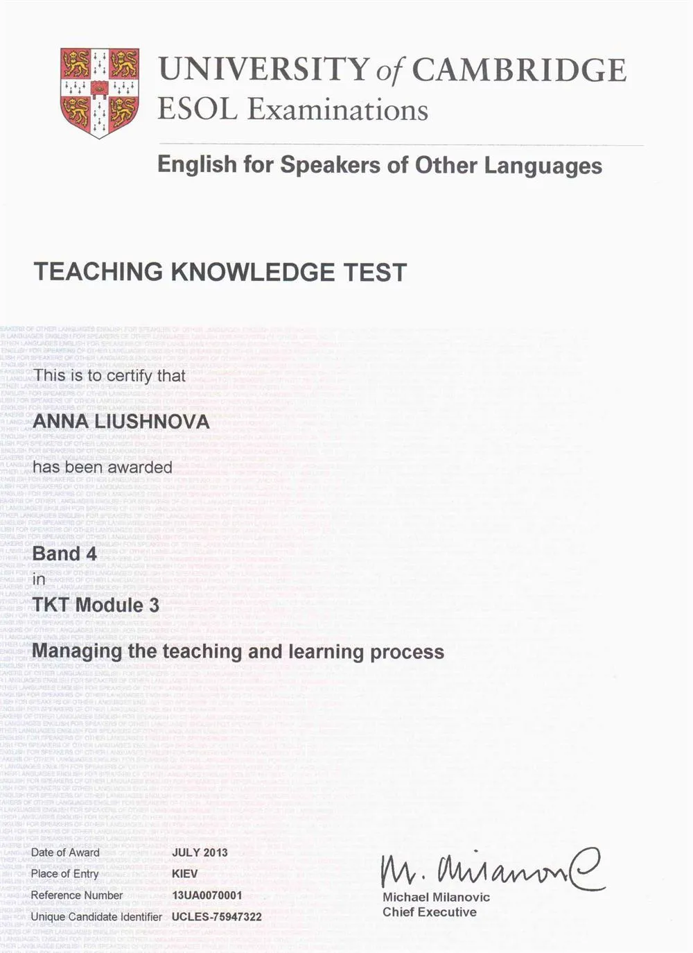 TKT Module 3