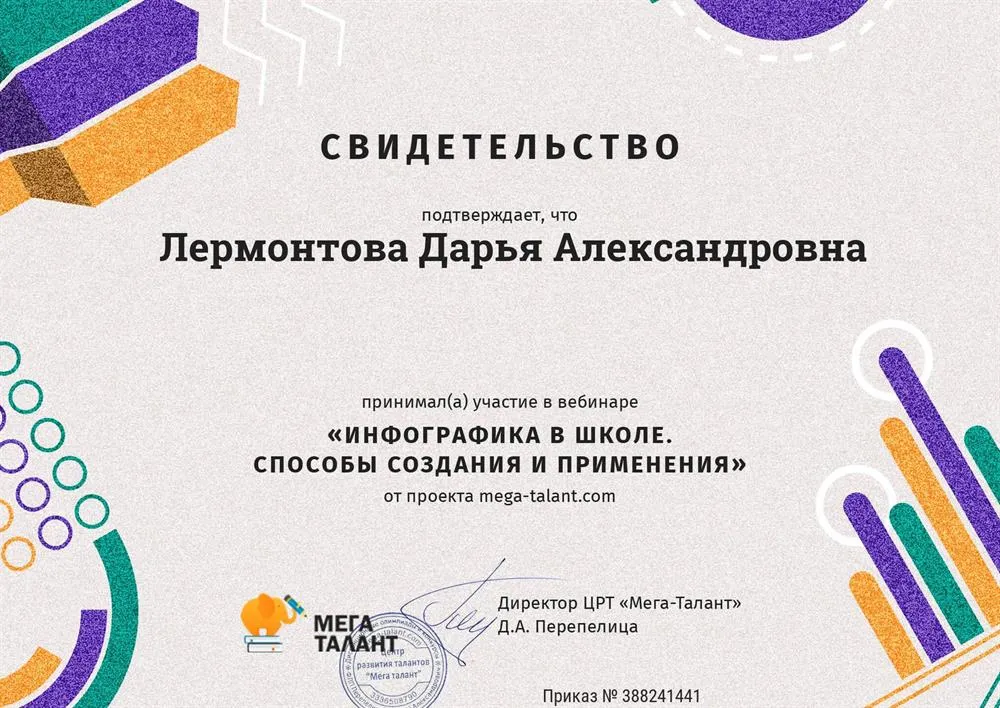 Свидетельство