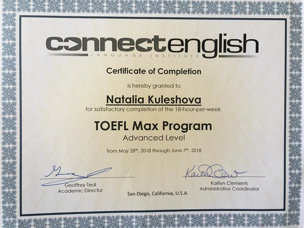 Connect English San Diego, CA
