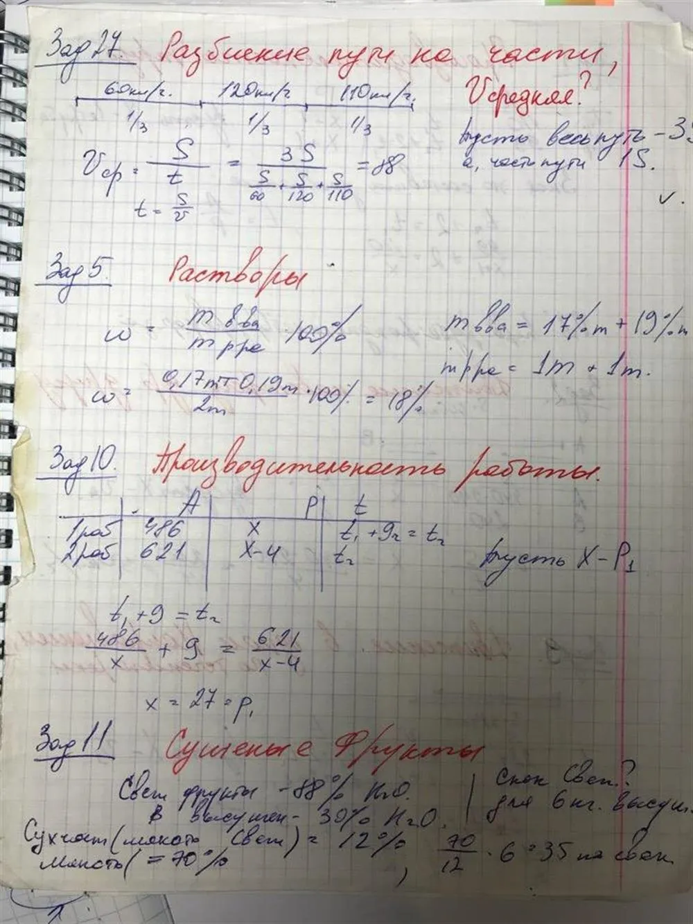 Фото части моих конспектов