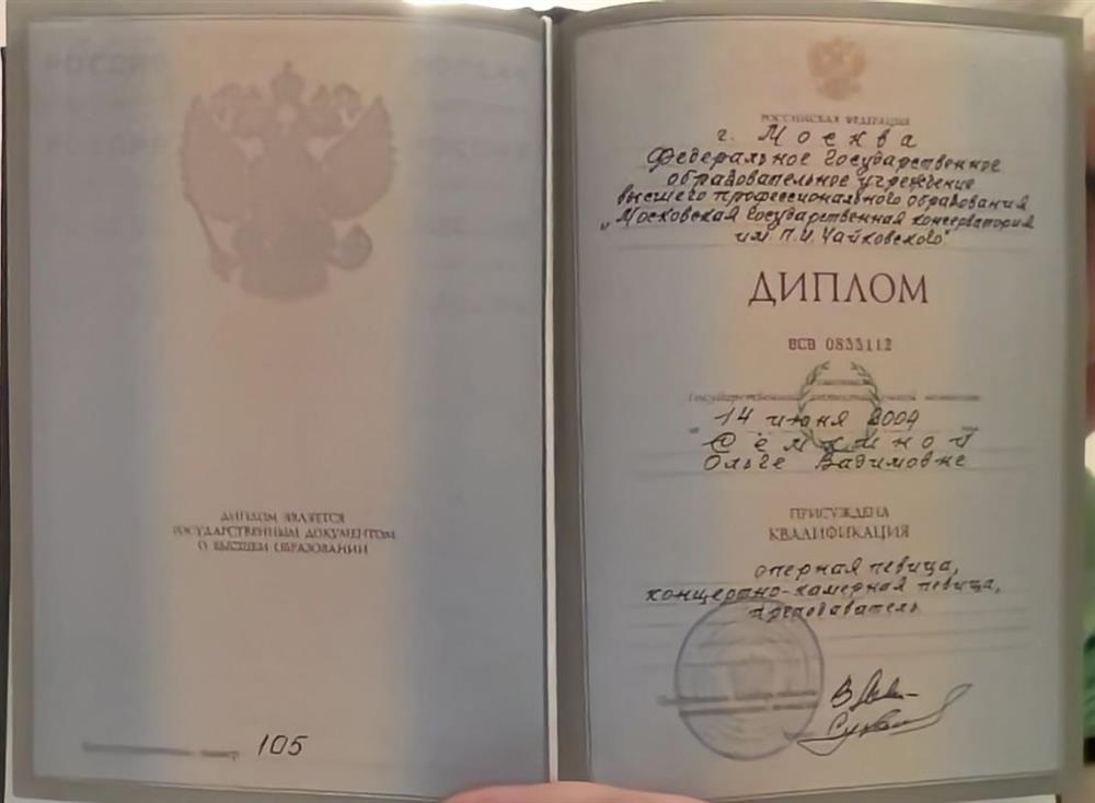 МГК им.Чайковского. Диплом. Вокальный факультет