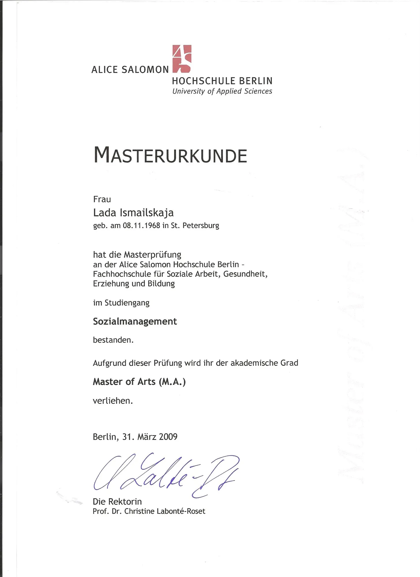 Master of Art
