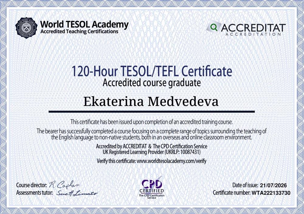 TESOL/TEFL