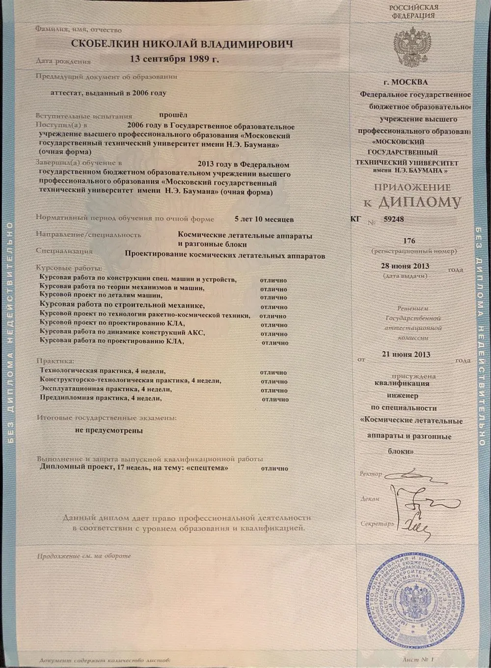 Диплом