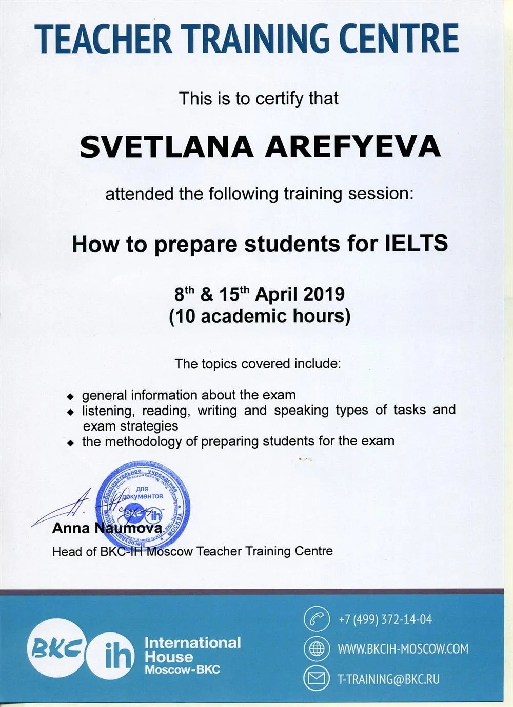 How to prepare students for IELTS
