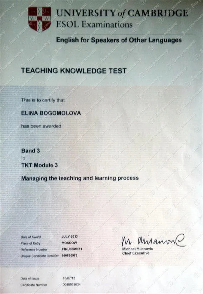 Teachers Knowledge about Language 2