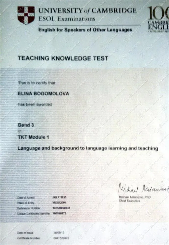 Teachers Knowledge about Language 3