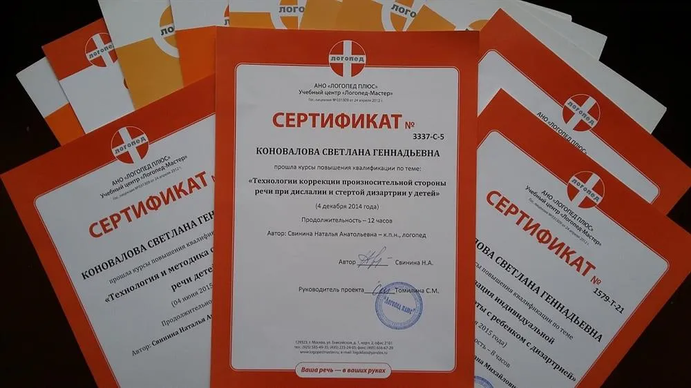 Сертификаты