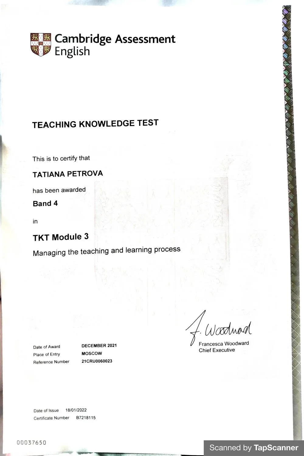 TKT MODULE 3
