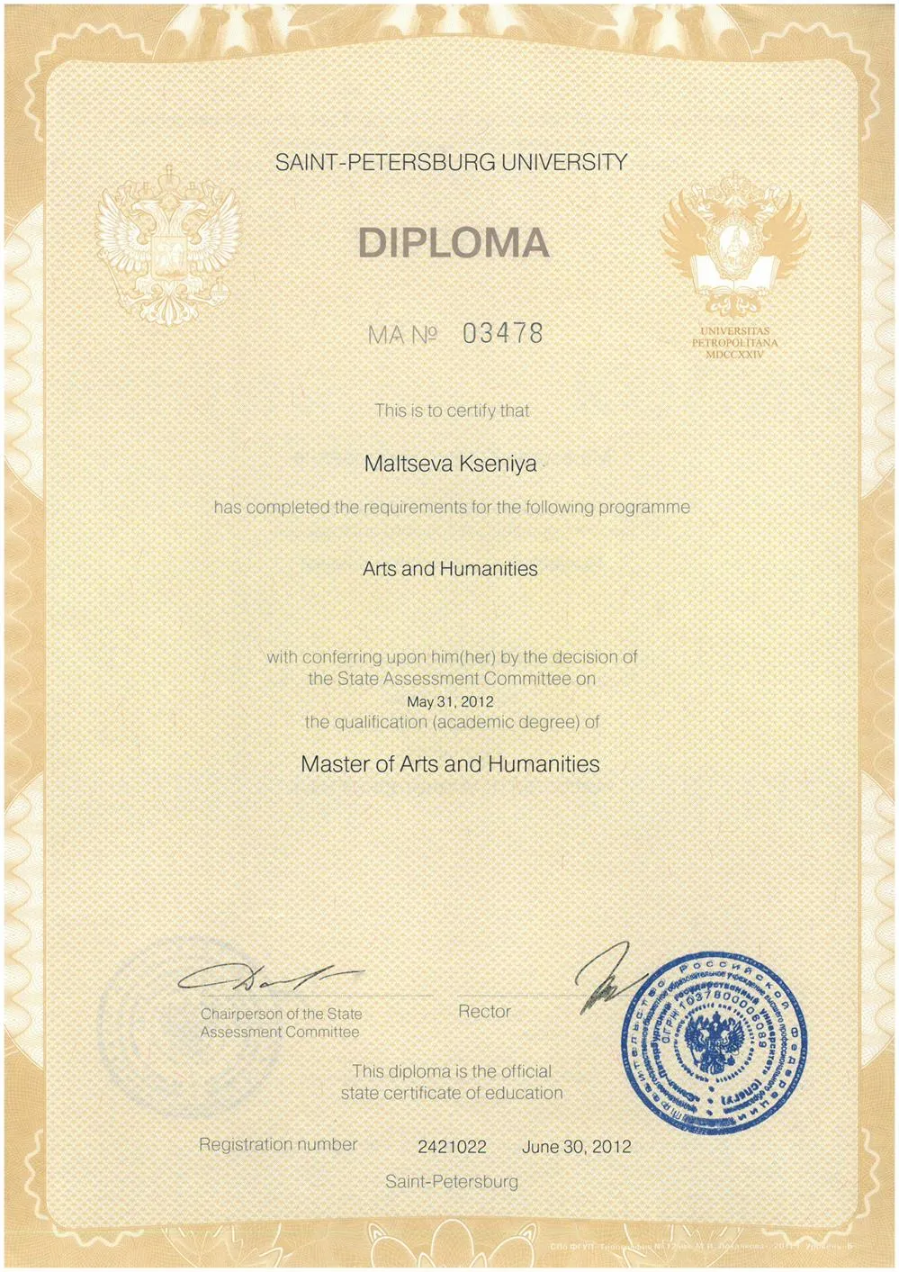 MA in Education