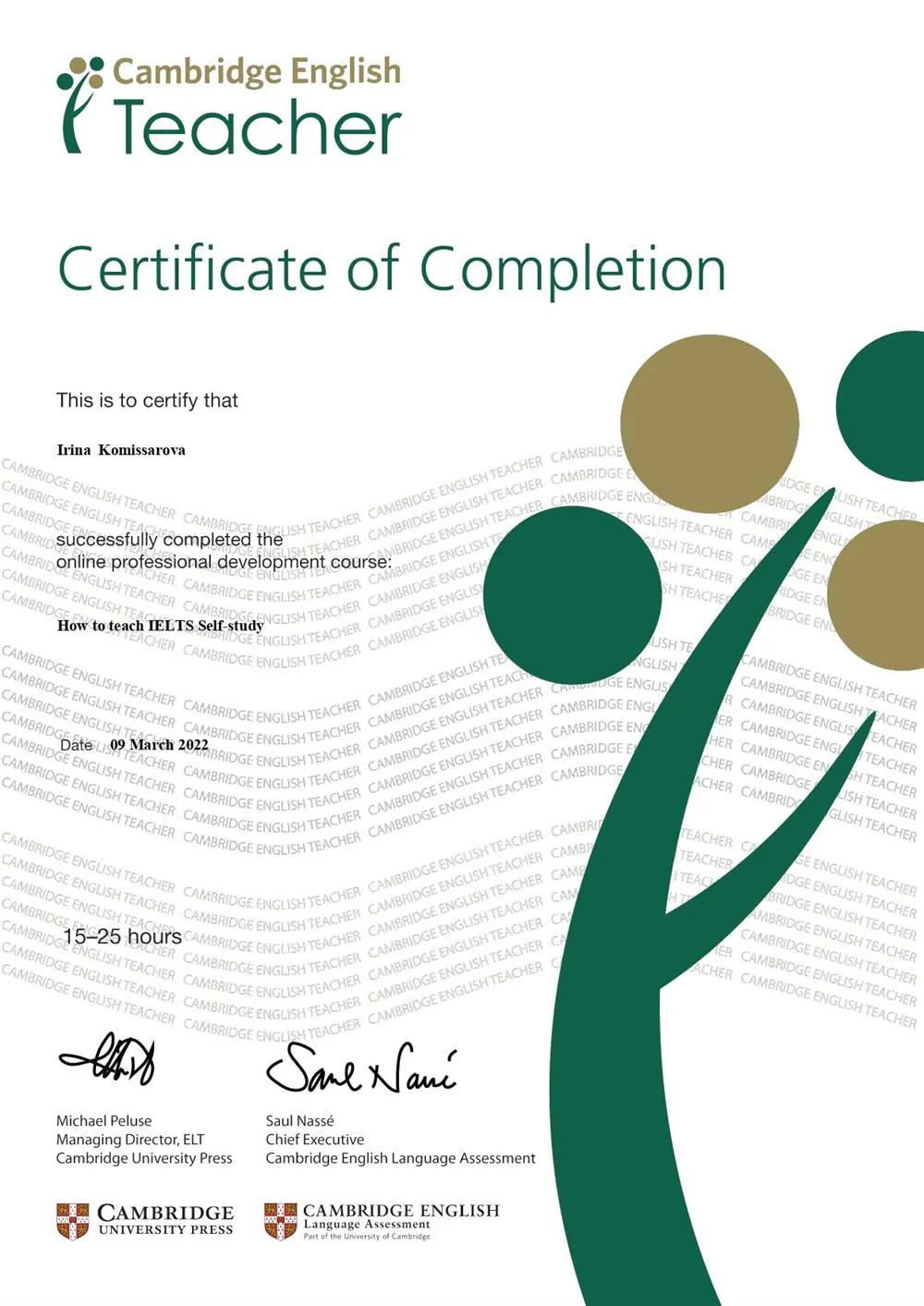 Cambridge English "HOW TO TEACH IELTS"