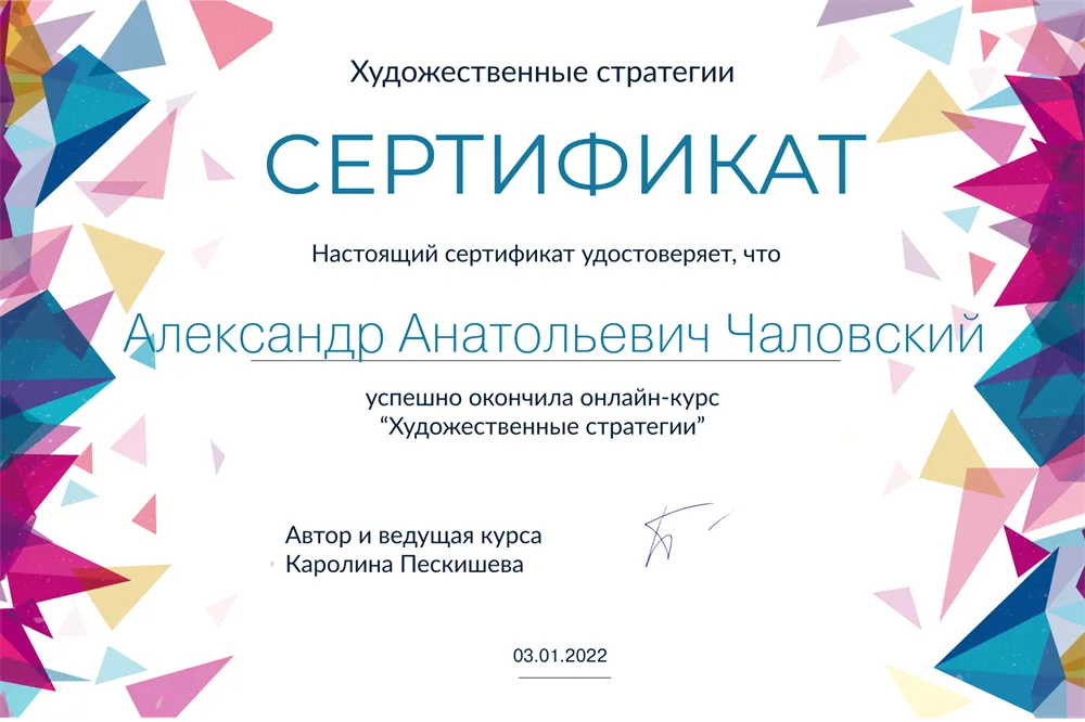 Художественные стратегии в современном искусстве