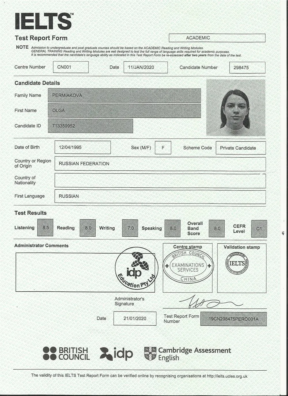 IELTS