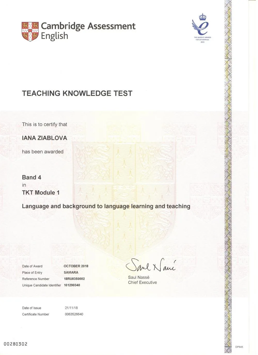 TKT Module 1 - Language and background to language learning and teaching