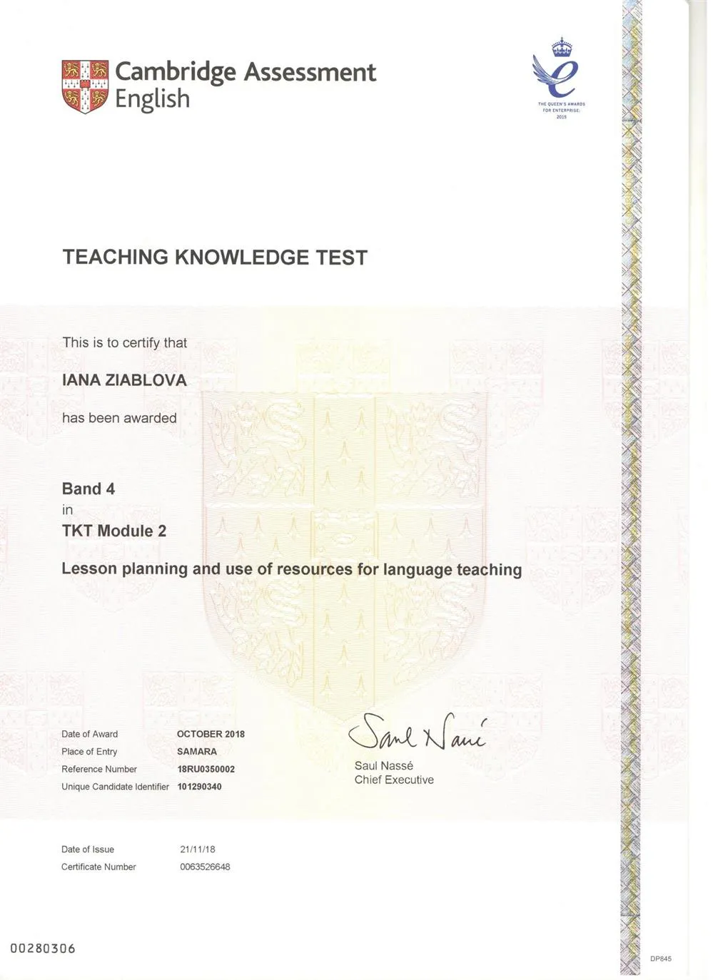 TKT Module 2 - Lesson Planning and use of resources for language teaching