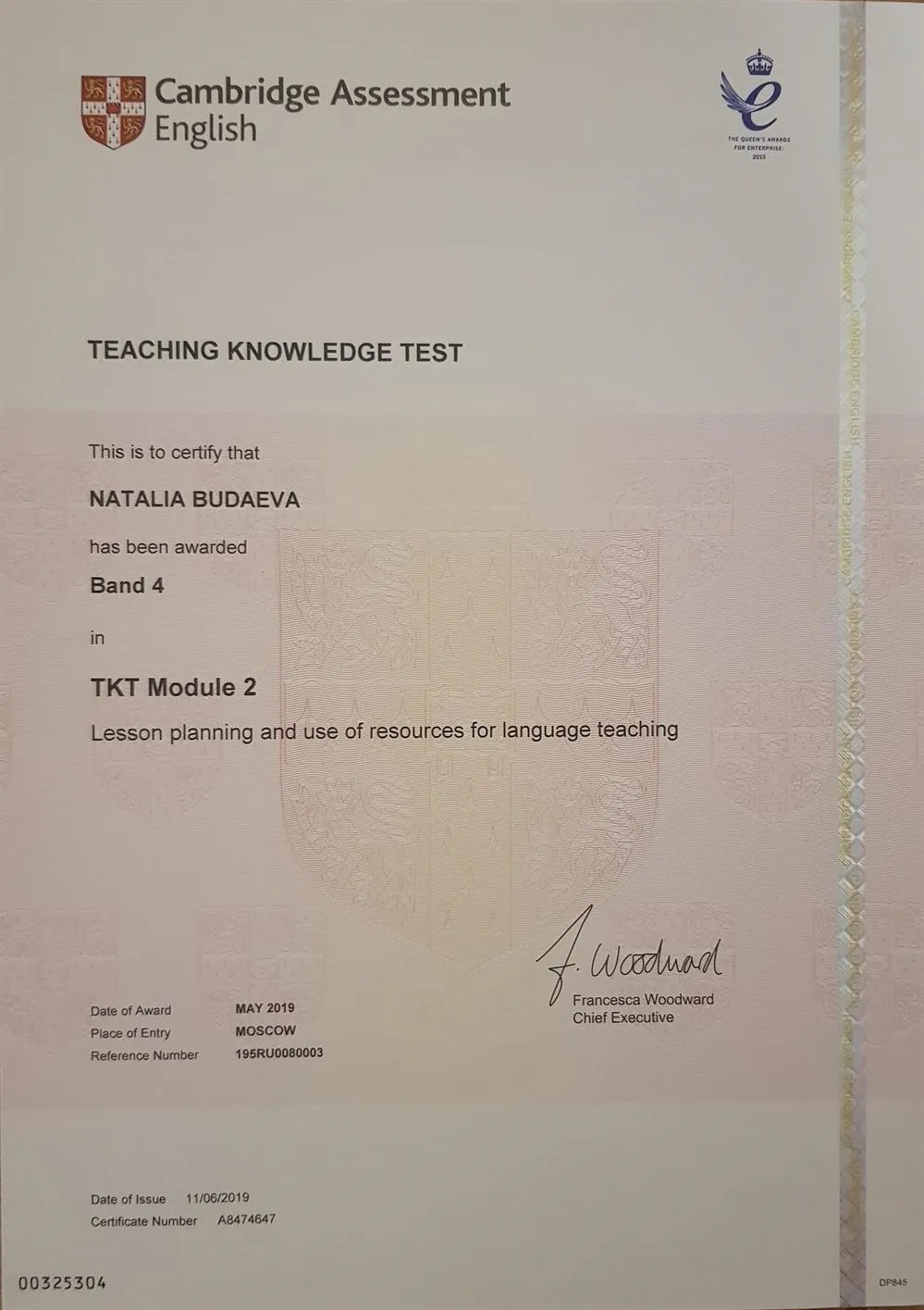 TKT Module 2 - Кембриджский экзамен для преподавателей английского языка, проверяющий знание методики преподавания. Модуль 2