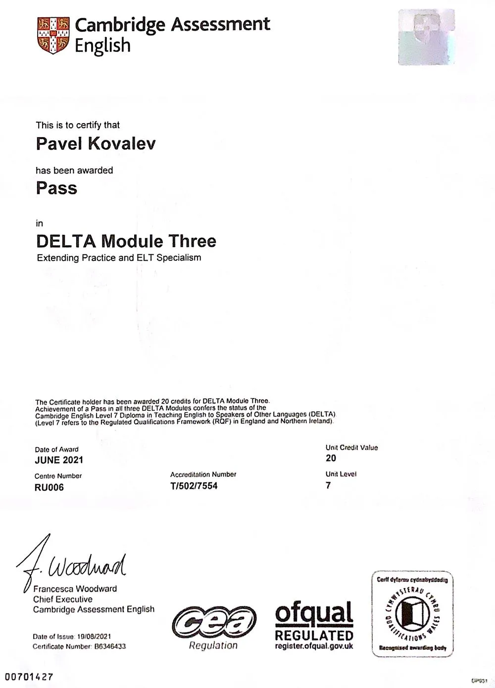 DELTA Module 3