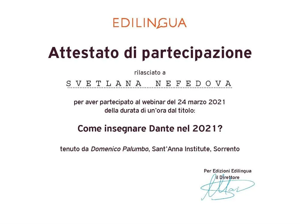 "Come insegnare Dante nel 2021?"