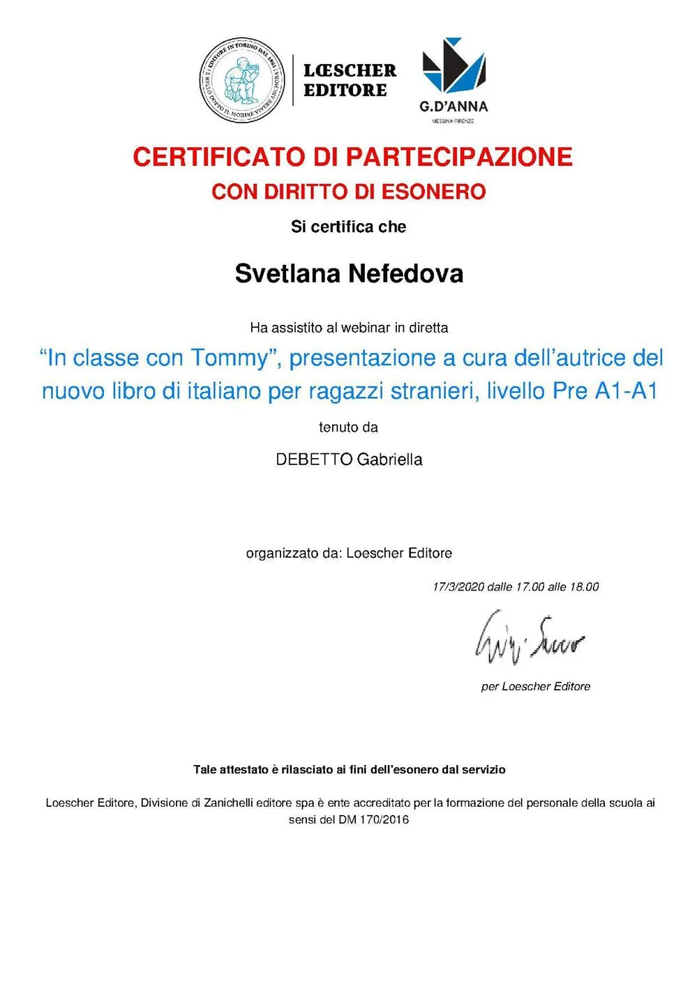 "In classe con Tommy", presentazione a cura dell'autrice del nuovo libro di italiano per ragazzi stranieri, livello Pre A1-A1