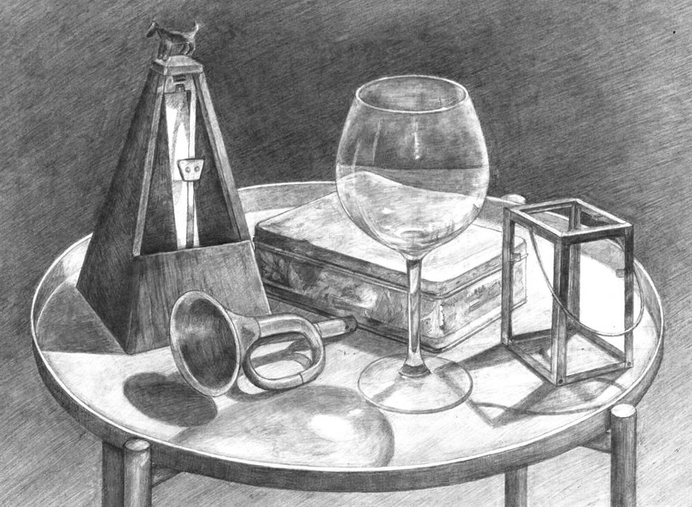 Рисунок с натуры. Предметный натюрморт.