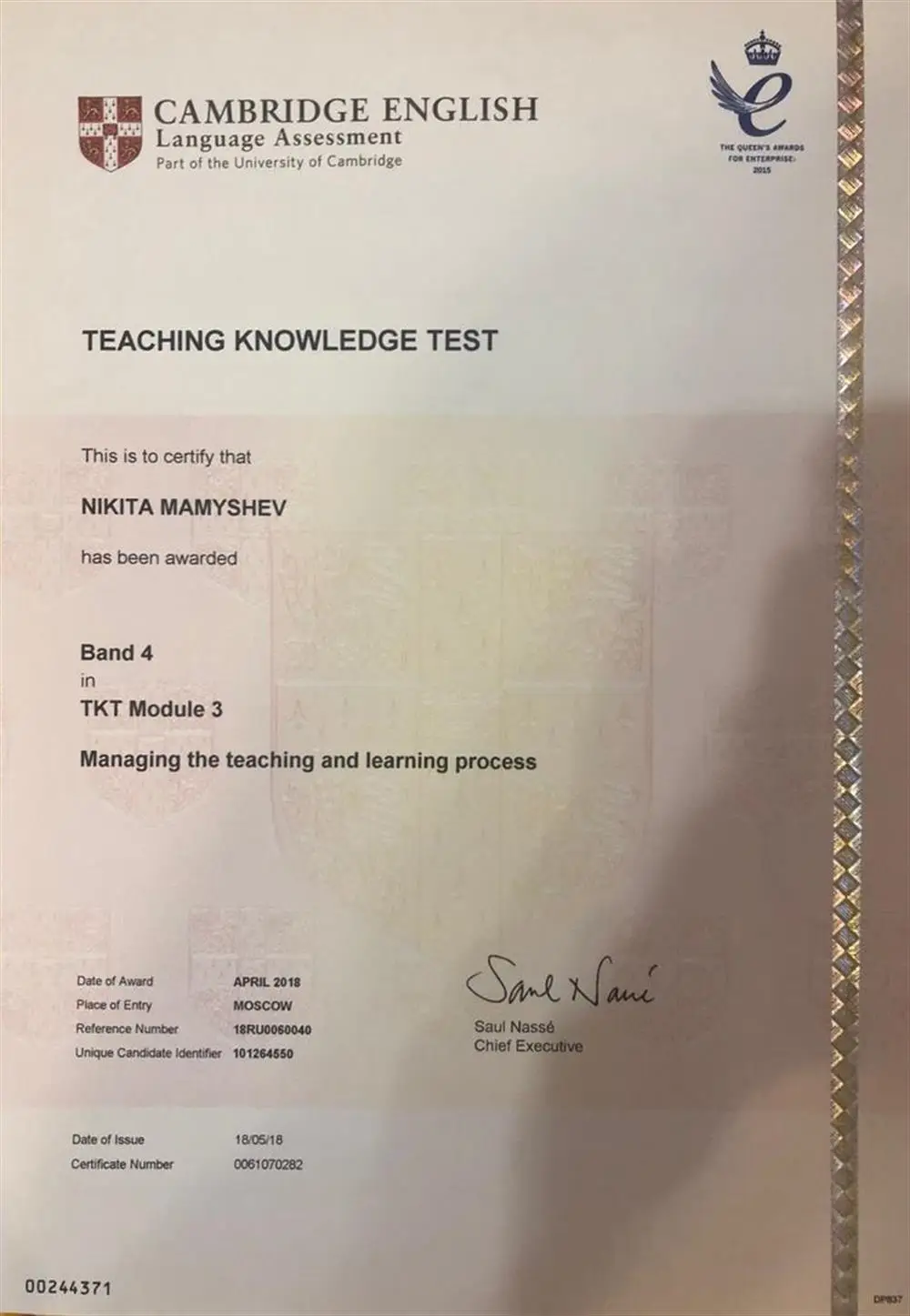 TKT Module 3