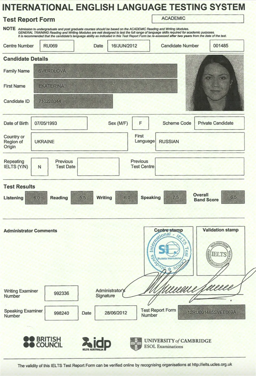 IELTS