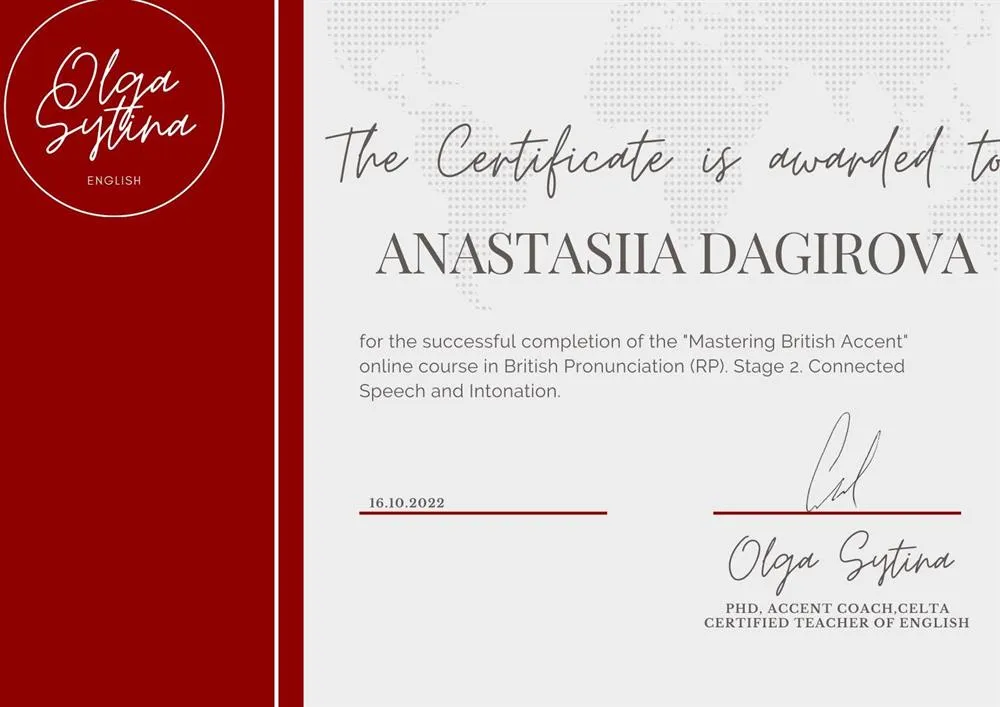 Mastering British Accent