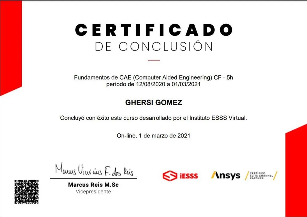 Fundamentos de CAE (Computer Aided Engineering) CF 