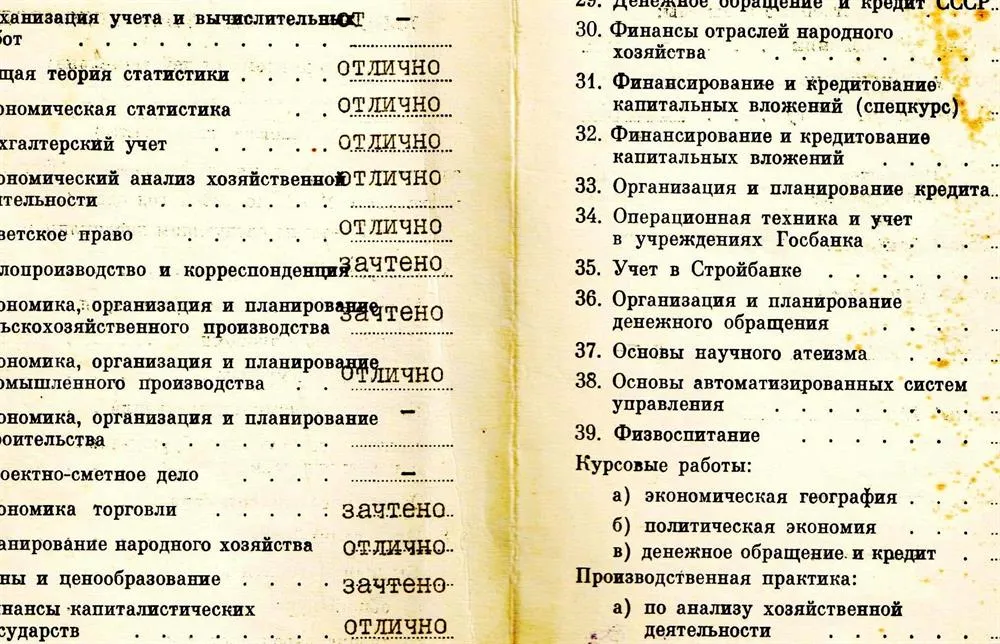 Диплом Московского финансового института