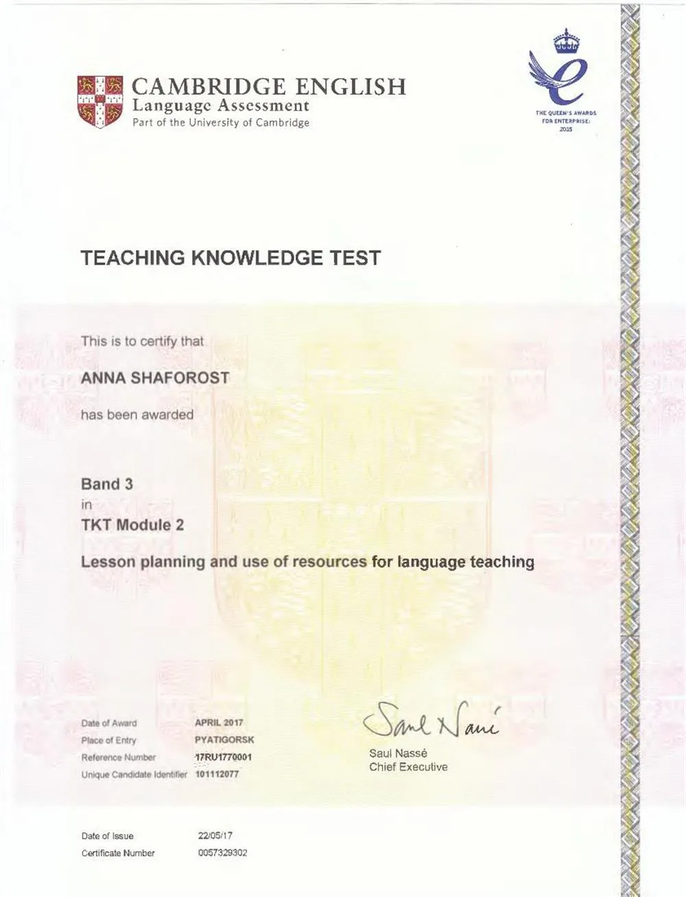 TKT Module 2