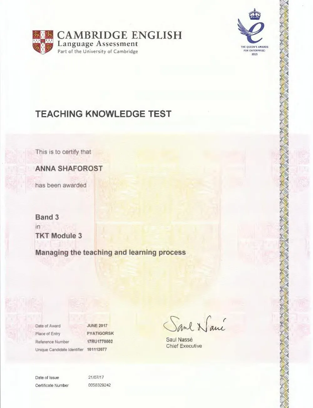 TKT Module 3